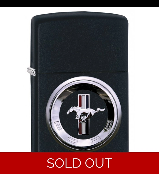 Ford Mustang Logo Zippo